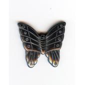 Hematite Charms  Butterfly